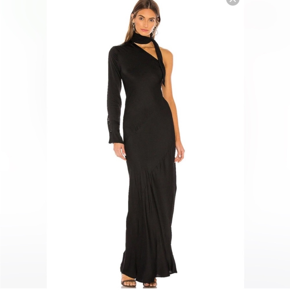 Young fabulous & broke black maxi dress
